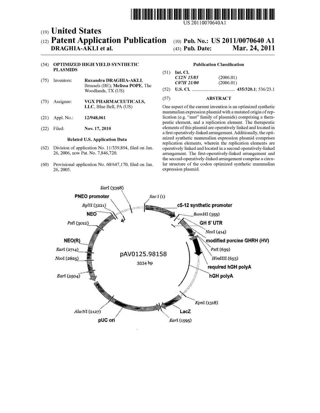 OPTIMIZED HIGH YIELD SYNTHETIC PLASMIDS - diagram, schematic, and image 01