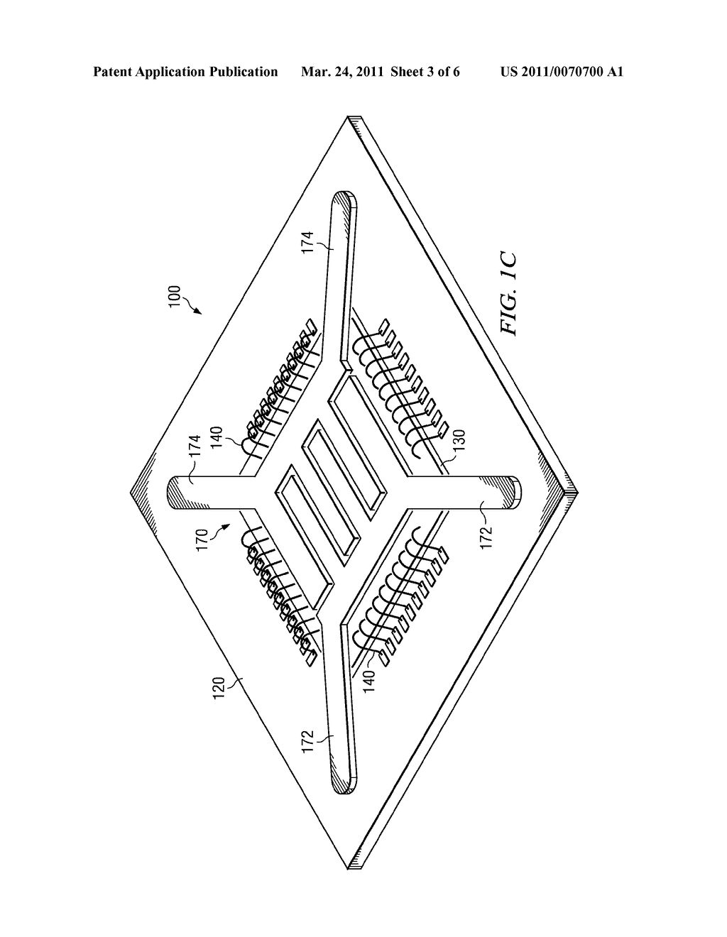 Apparatus for Connecting Integrated Circuit Chip to Power and Ground Circuits - diagram, schematic, and image 04