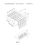 LEAD ARRANGEMENT, ELECTRICAL CONNECTOR AND ELECTRONIC ASSEMBLY diagram and image