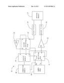 RADIO FREQUENCY-BASED COMMUNICATION TERMINAL HAVING TWO EXCHANGEABLE TRANSMITTING PATHS diagram and image