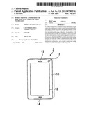 MOBILE TERMINAL AND METHOD FOR DISPLAYING DATA ADDED LOCATION INFORMATION diagram and image