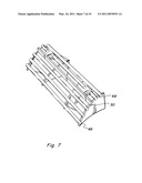 THRESHING SYSTEM INCLUDING THRESHING ELEMENTS HAVING OPENINGS FOR GRAIN PASSAGE diagram and image