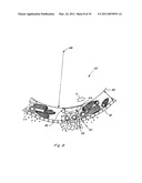 THRESHING SYSTEM INCLUDING THRESHING ELEMENTS HAVING OPENINGS FOR GRAIN PASSAGE diagram and image