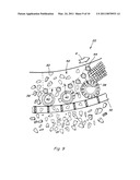 THRESHING SYSTEM INCLUDING THRESHING ELEMENTS HAVING OPENINGS FOR GRAIN PASSAGE diagram and image