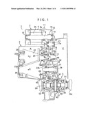 CONICAL FRICTION WHEEL TYPE CONTINUOUSLY VARIABLE TRANSMISSION DEVICE diagram and image