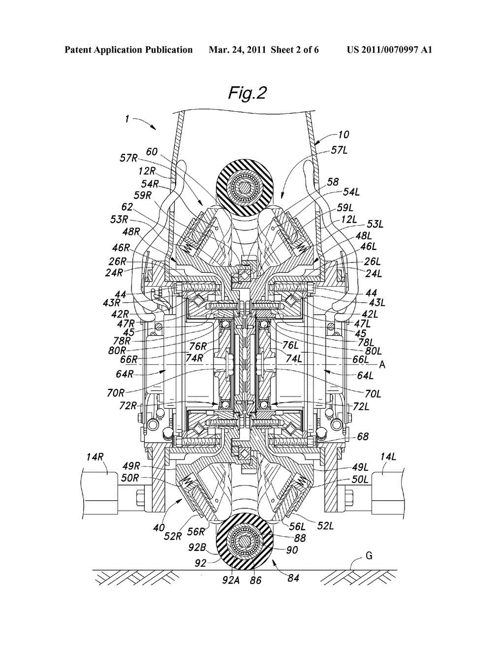 FRICTIONAL DRIVE DEVICE AND INVERTED PENDULUM TYPE VEHICLE USING THE SAME - diagram, schematic, and image 03