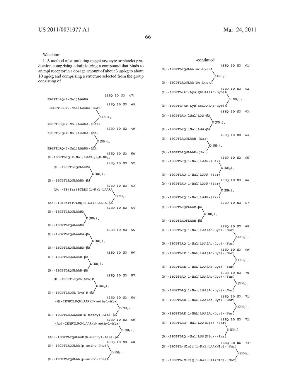 Thrombopoietic Compounds - diagram, schematic, and image 83