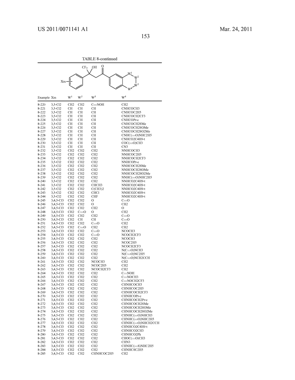 Pesticidial Condensed-Ring Aryl Compounds - diagram, schematic, and image 154