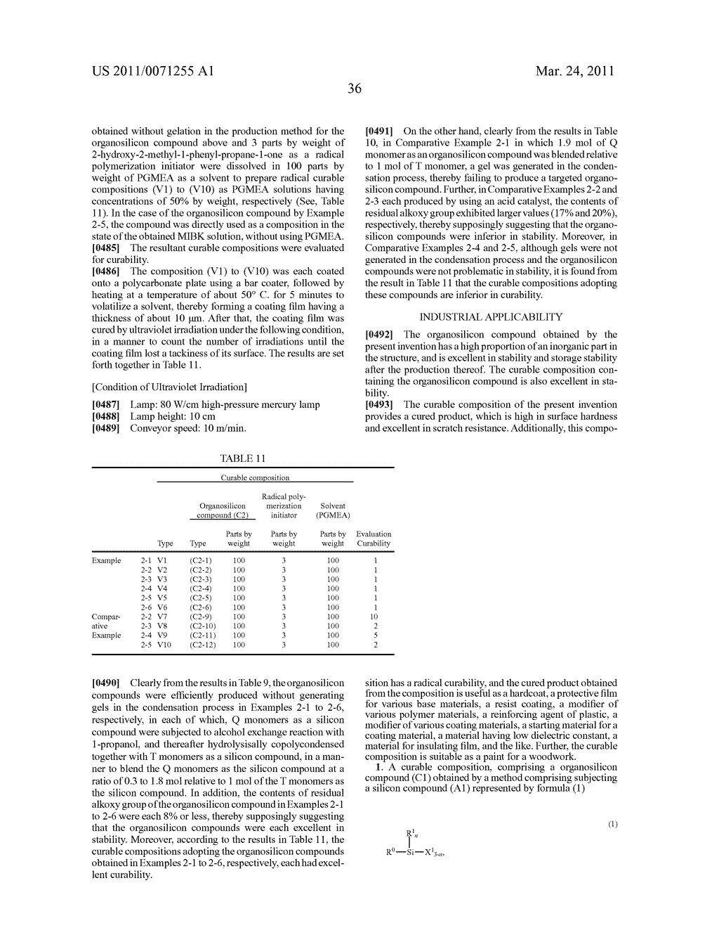 CURABLE COMPOSITION AND PROCESS FOR PRODUCTION OF ORGANOSILICON COMPOUND - diagram, schematic, and image 37