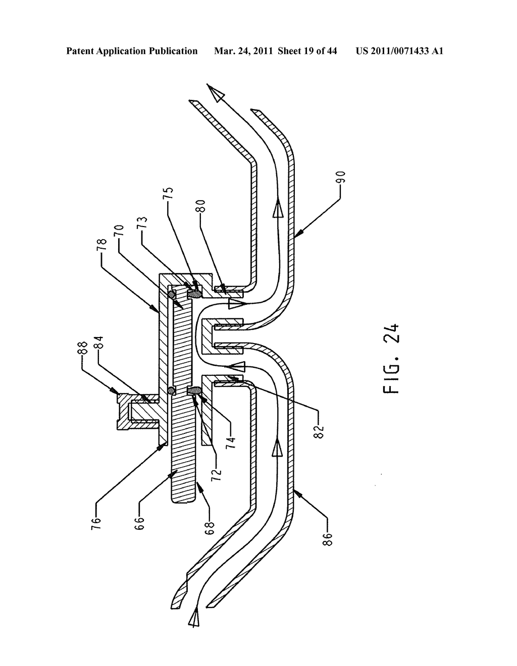 BIOPSY DEVICE WITH TRANSLATING VALVE MEMBER - diagram, schematic, and image 20