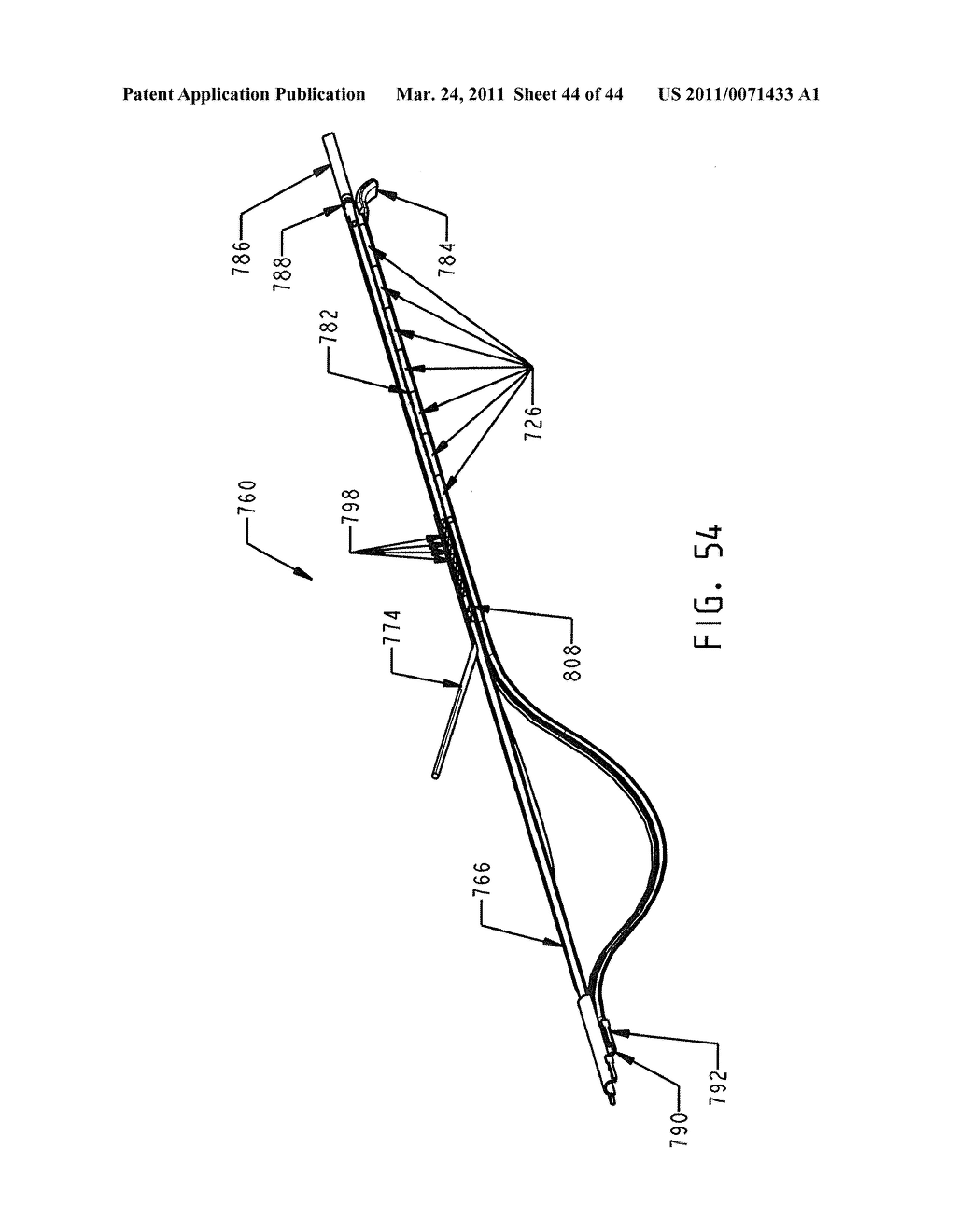 BIOPSY DEVICE WITH TRANSLATING VALVE MEMBER - diagram, schematic, and image 45