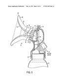 HIGHLY EFFICIENT BREASTPUMP AND SYSTEM FOR EXPRESSING BREASTMILK diagram and image