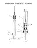 NEW SAFE LATCHING TYPE SELF-DESTROYING SYRINGE diagram and image