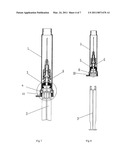 NEW SAFE LATCHING TYPE SELF-DESTROYING SYRINGE diagram and image