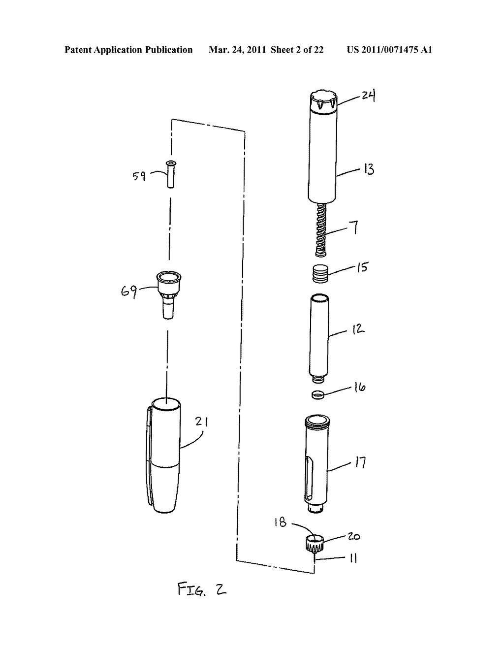 OUTER COVER OF A PEN NEEDLE FOR A DRUG DELIVERY PEN - diagram, schematic, and image 03