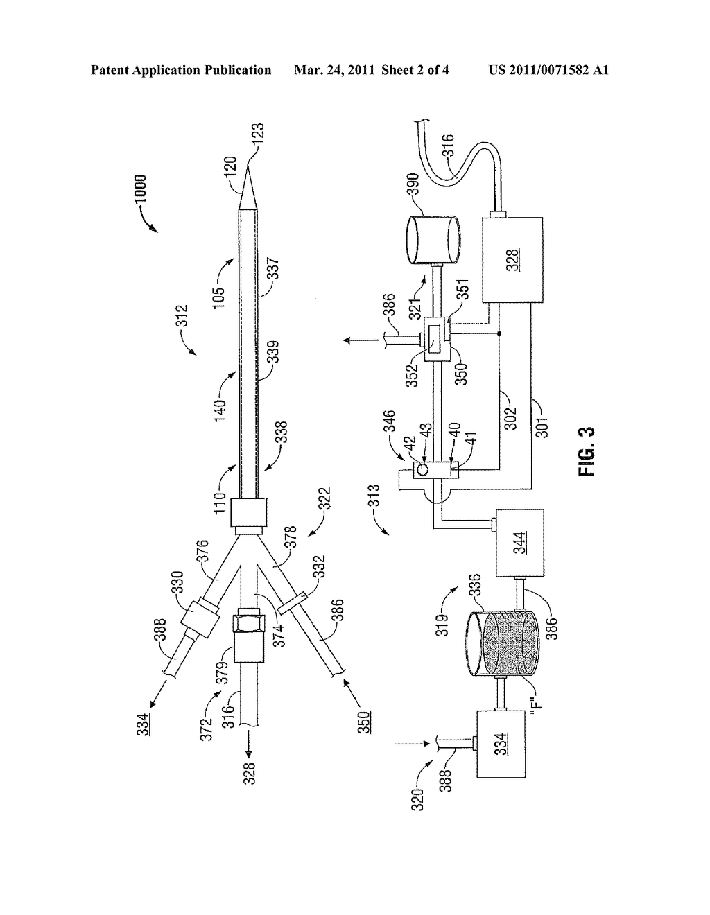 Optical Detection of Interrupted Fluid Flow to Ablation Probe - diagram, schematic, and image 03