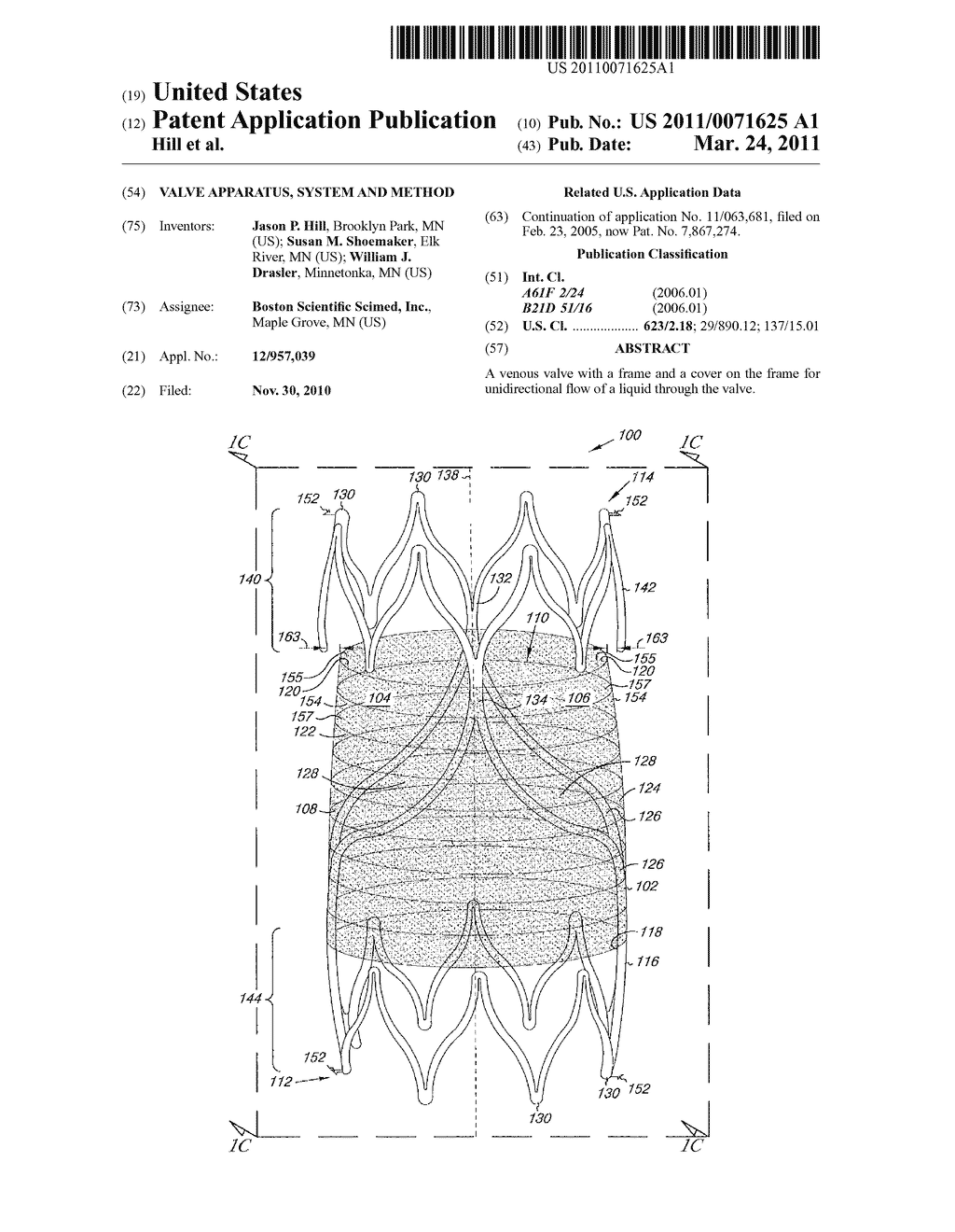 VALVE APPARATUS, SYSTEM AND METHOD - diagram, schematic, and image 01