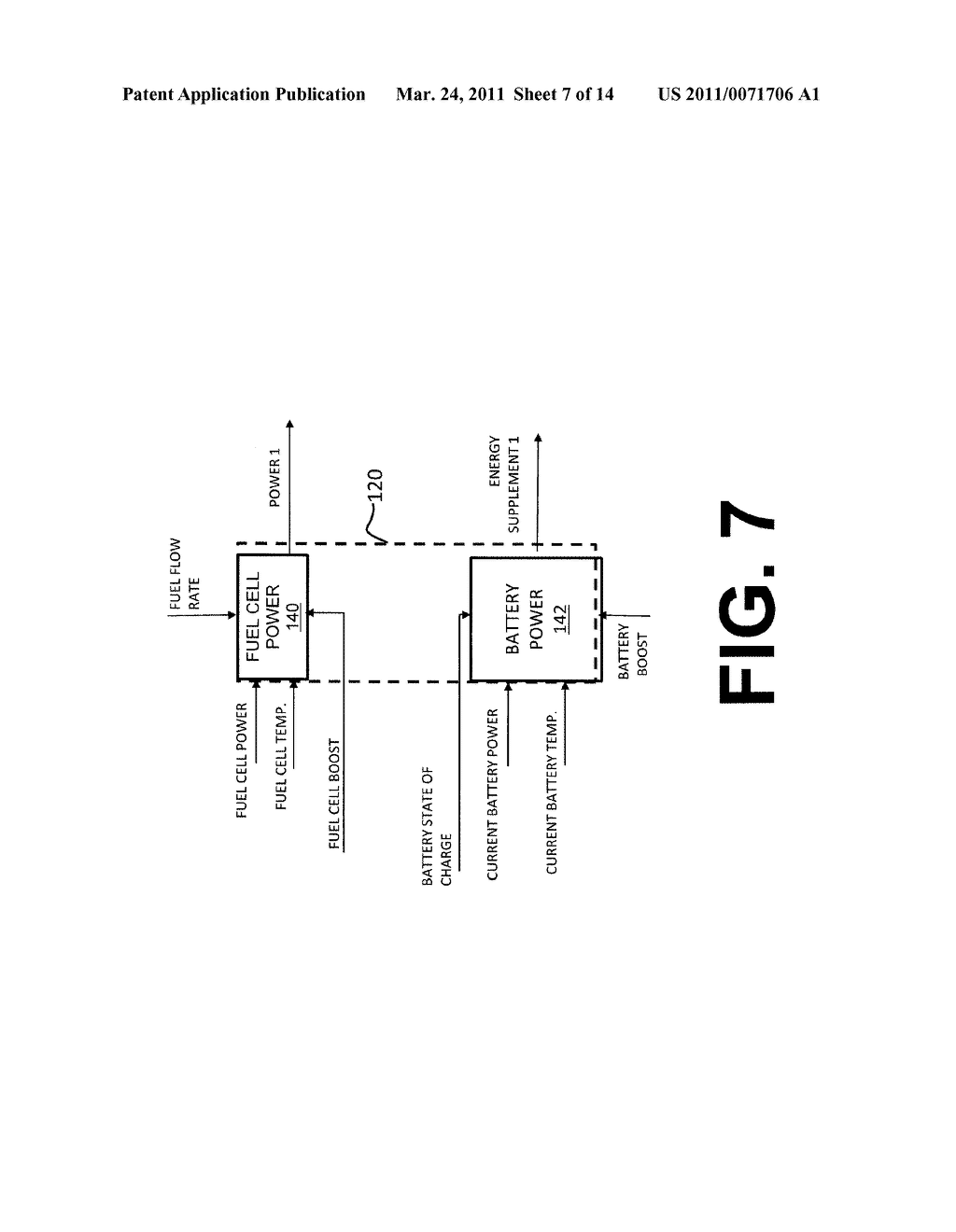 METHOD FOR MANAGING POWER AND ENERGY IN A FUEL CELL POWERED AERIAL VEHICLE BASED ON SECONDARY OPERATION PRIORITY - diagram, schematic, and image 08