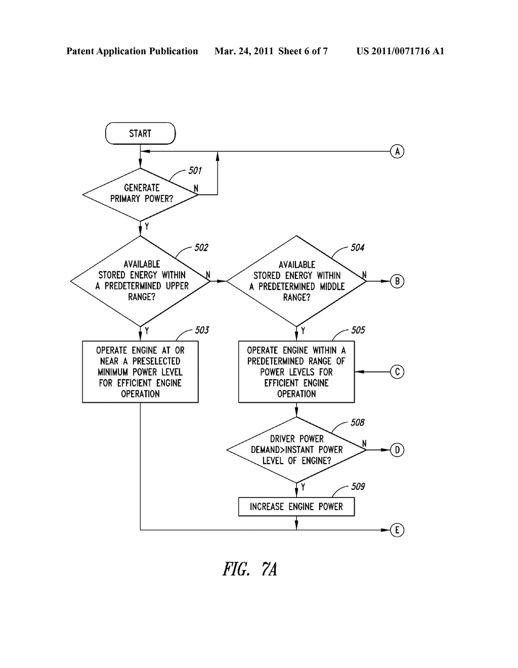 METHODS OF OPERATING A SERIES HYBRID VEHICLE - diagram, schematic, and image 07