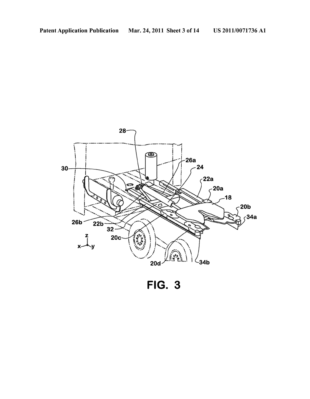 SLIDABLY ADJUSTABLE FIFTH WHEEL HITCH ASSEMBLY FOR A VEHICLE AND CONTROL SYSTEM FOR THE SAME - diagram, schematic, and image 04