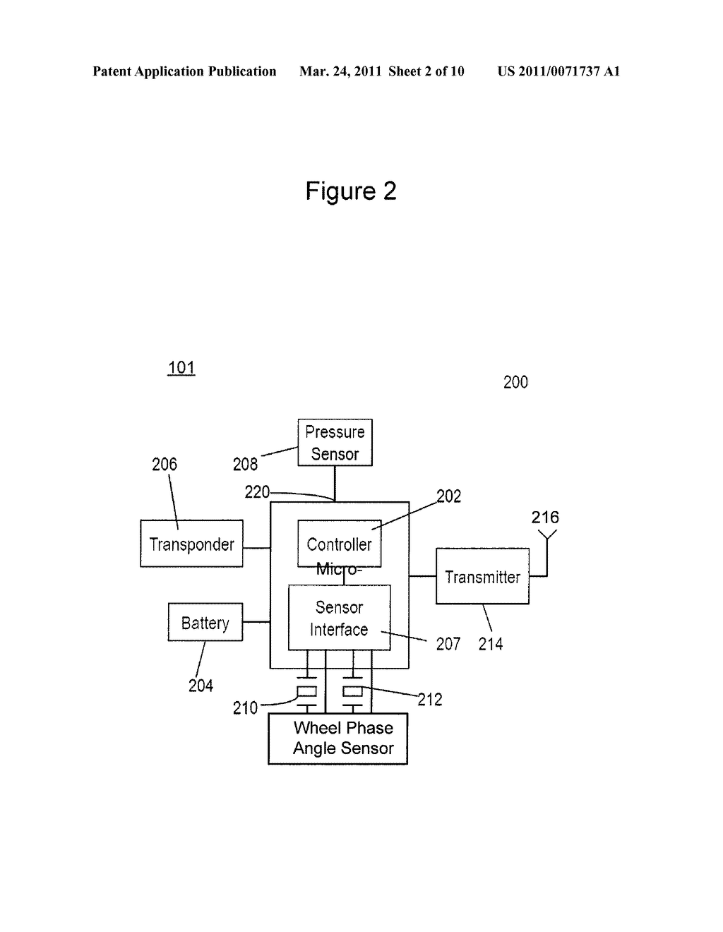 SYSTEM AND METHOD FOR PERFORMING AUTO-LOCATION OF A WHEEL IN A VEHICLE USING WHEEL PHASE ANGLE INFORMATION - diagram, schematic, and image 03