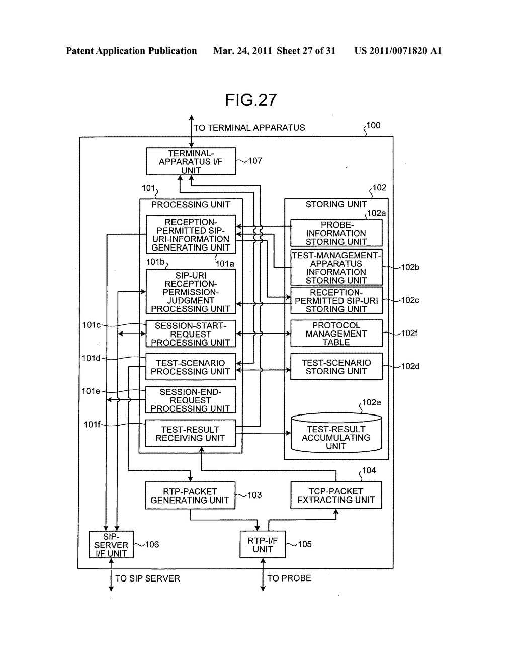 Voice-quality evaluating system, communication system, test management apparatus, and test communication apparatus - diagram, schematic, and image 28