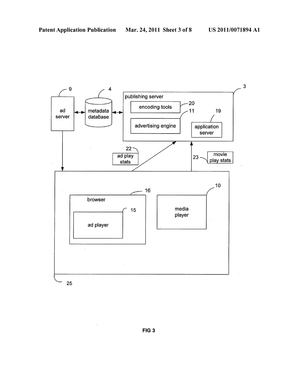 METHOD AND SYSTEM FOR SERVING LOCALIZED ADVERTISEMENTS - diagram, schematic, and image 04