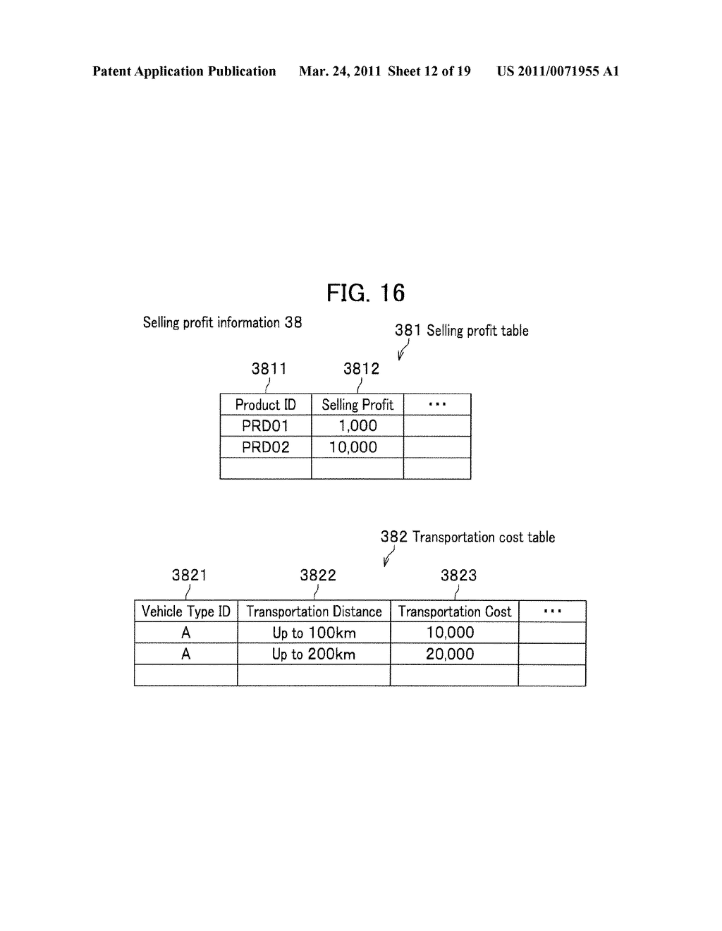 TRANSPORTATION SCHEDULE PLANNING SUPPORT SYSTEM AND TRANSPORTATION SCHEDULE PLANNING SUPPORT METHOD - diagram, schematic, and image 13