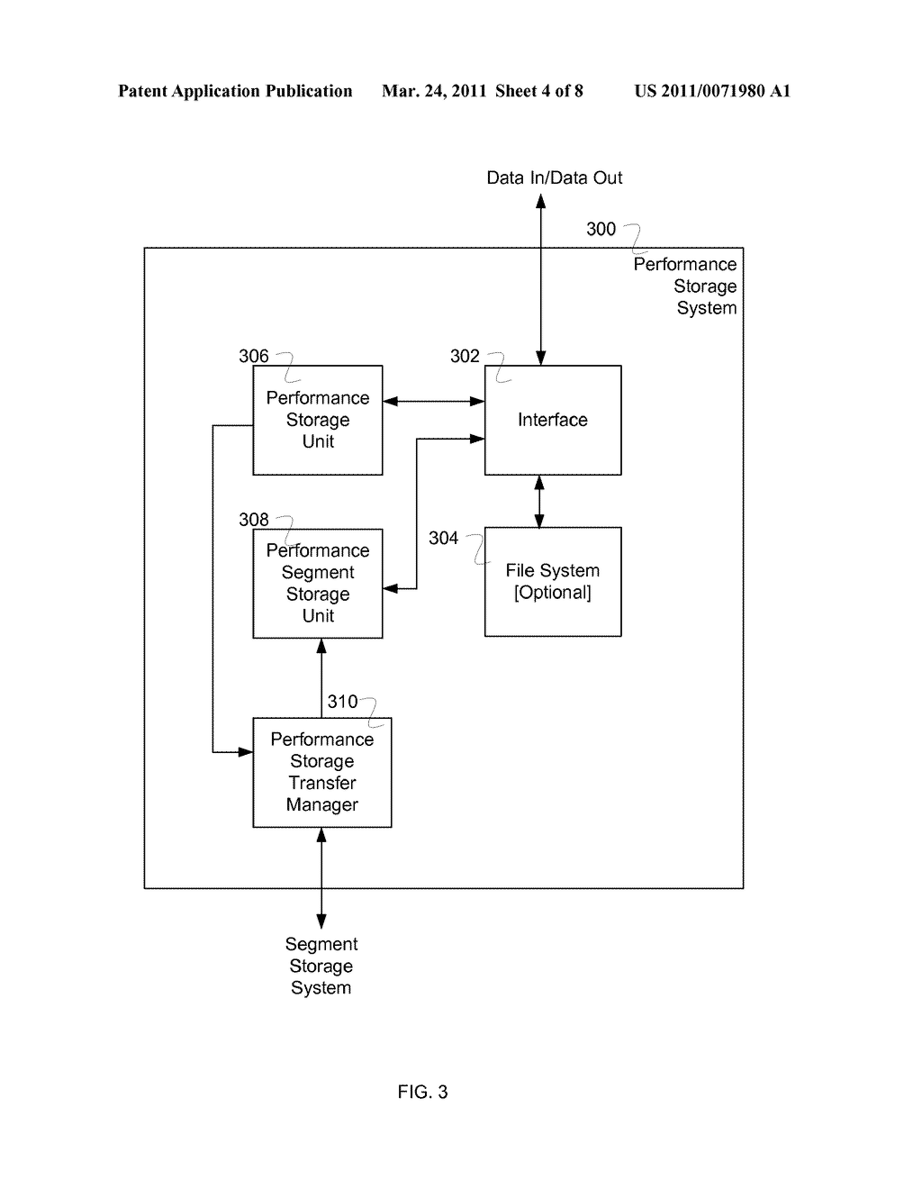PERFORMANCE IMPROVEMENT OF A CAPACITY OPTIMIZED STORAGE SYSTEM INCLUDING A DETERMINER - diagram, schematic, and image 05