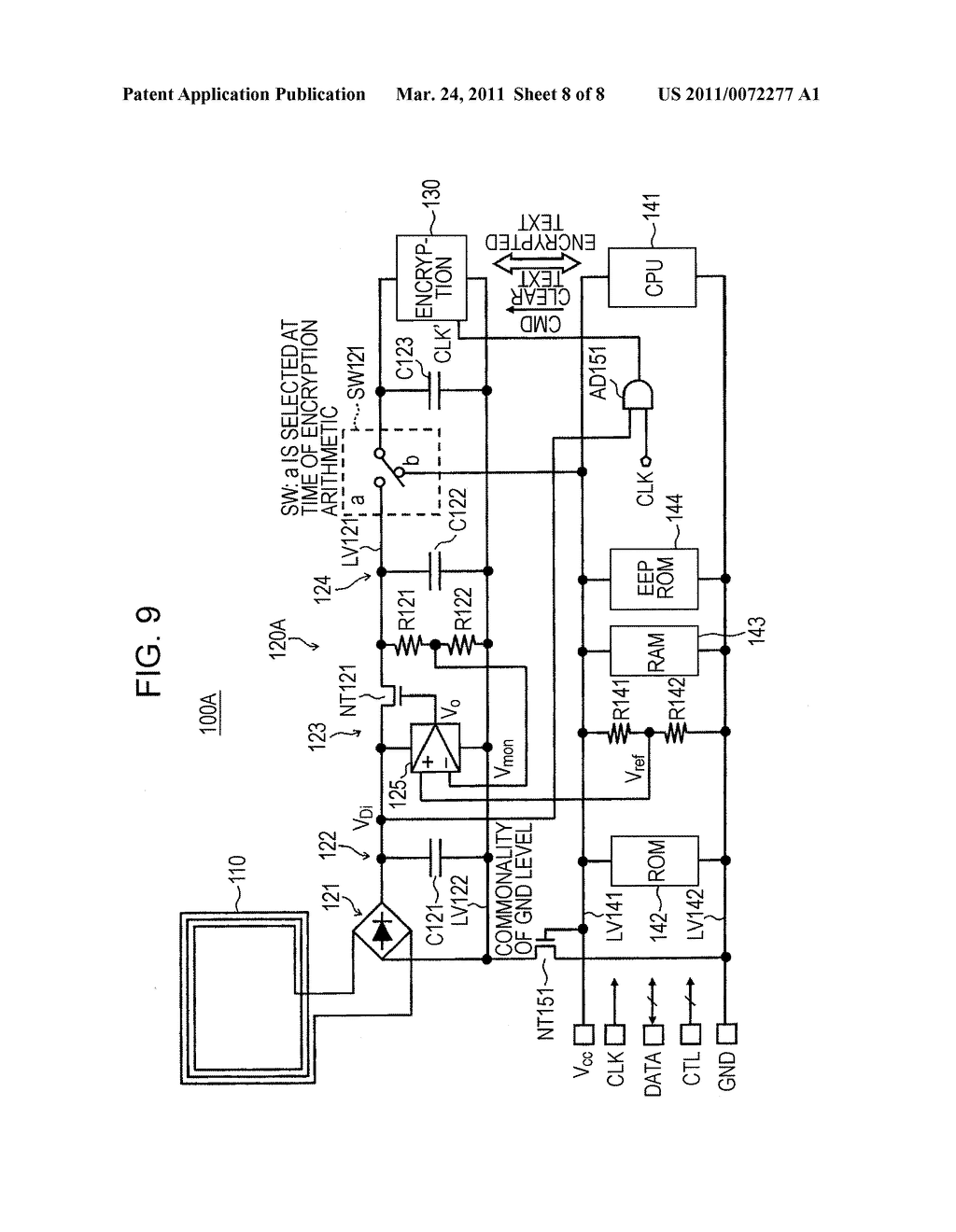 INTEGRATED CIRCUIT AND ELECTRONIC APPARATUS - diagram, schematic, and image 09