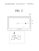 METHOD FOR PROVIDING GUI WHICH GENERATES GRAVITY MAP TO MOVE POINTER AND DISPLAY APPARATUS USING THE SAME diagram and image