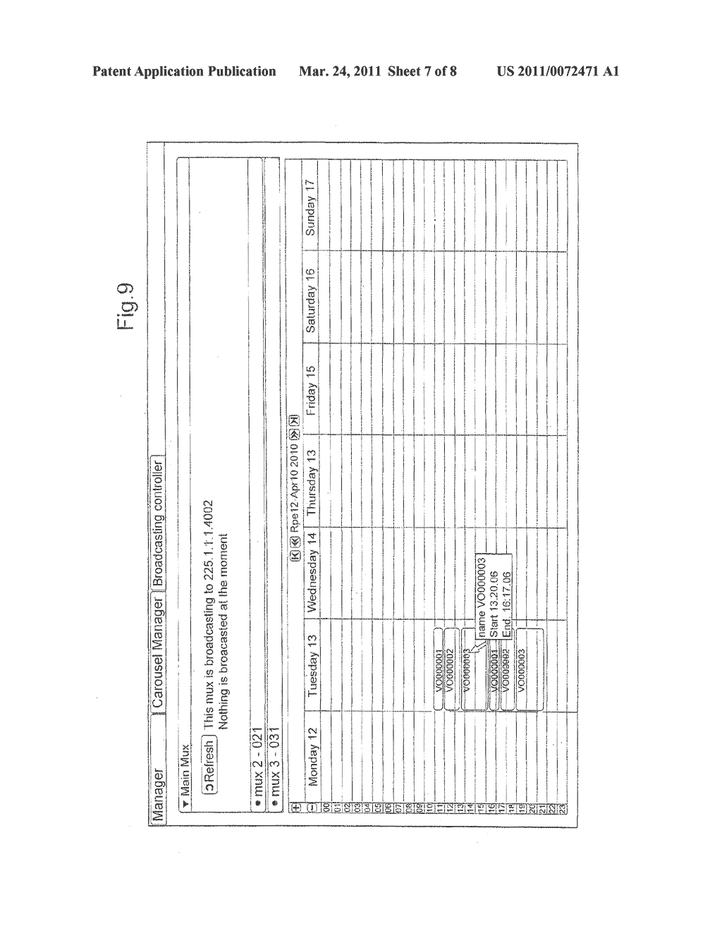 Method of broadcasting digital data - diagram, schematic, and image 08