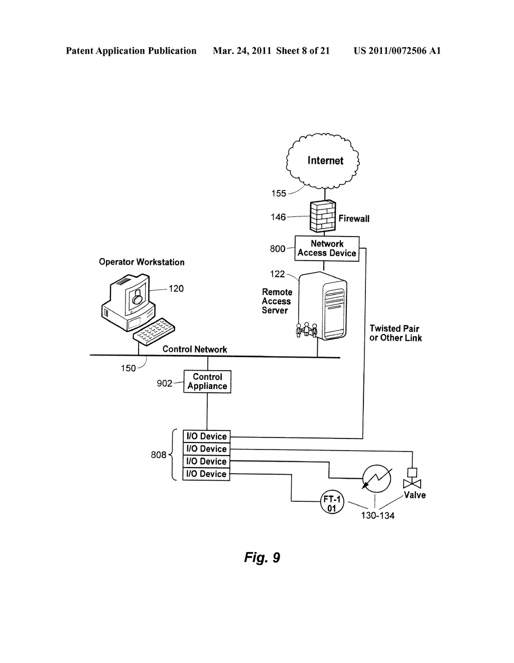 Integrated unified threat management for a process control system - diagram, schematic, and image 09