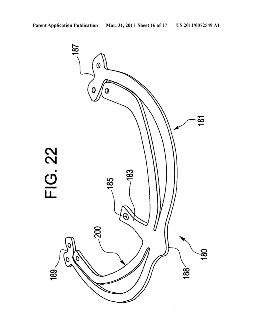 Eye protector - diagram, schematic, and image 17