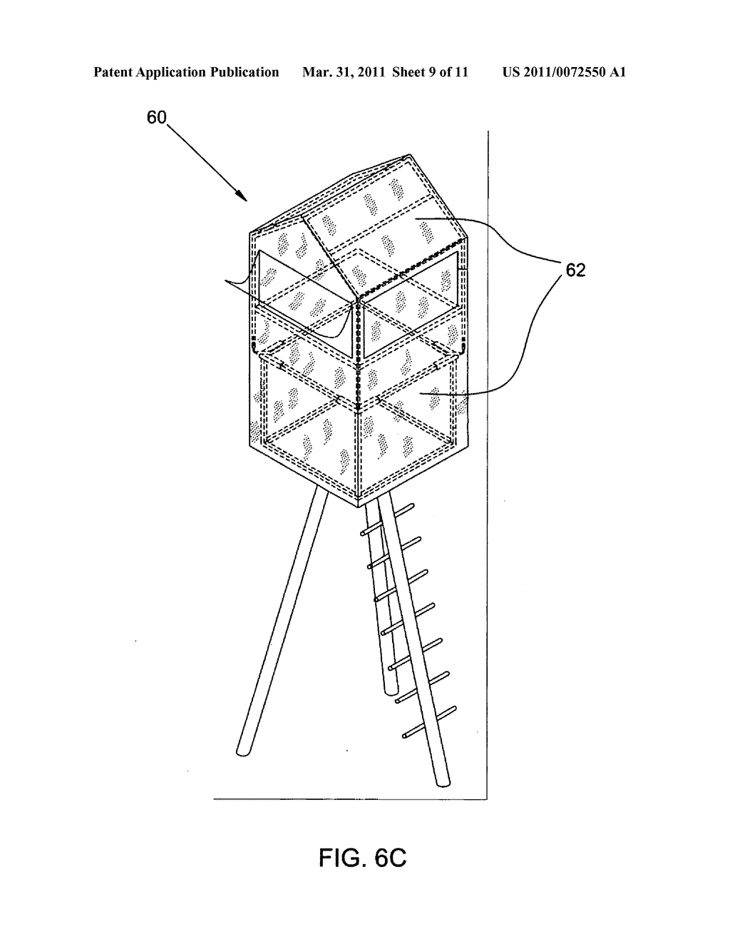 METHODS AND APPAREL FOR ATTENUATING ELECTROMAGNETIC FIELDS EMANATING FROM A HUNTER - diagram, schematic, and image 10