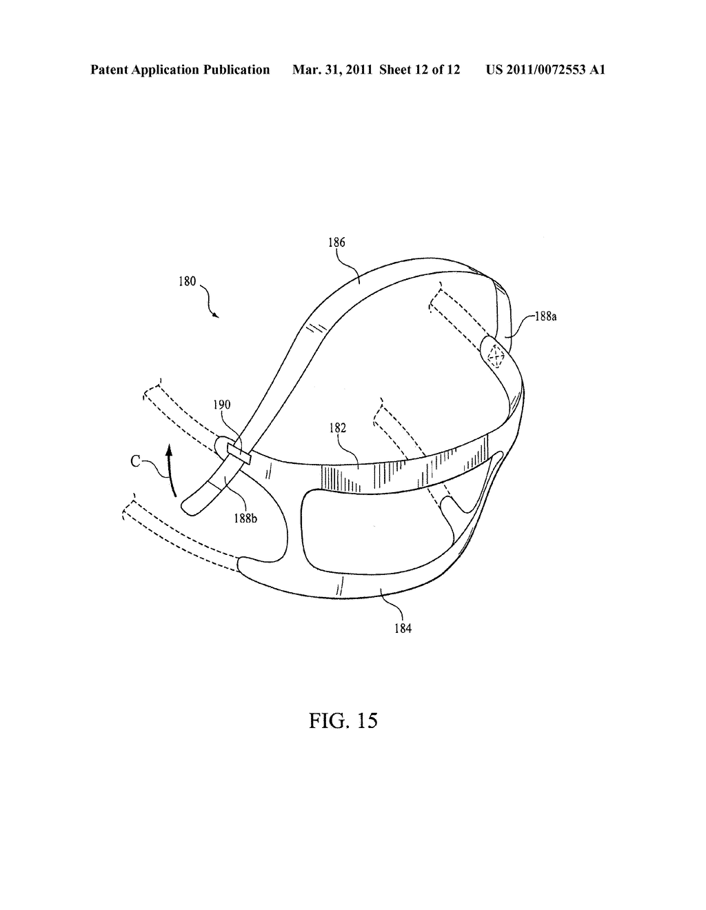 Headgear Assembly - diagram, schematic, and image 13