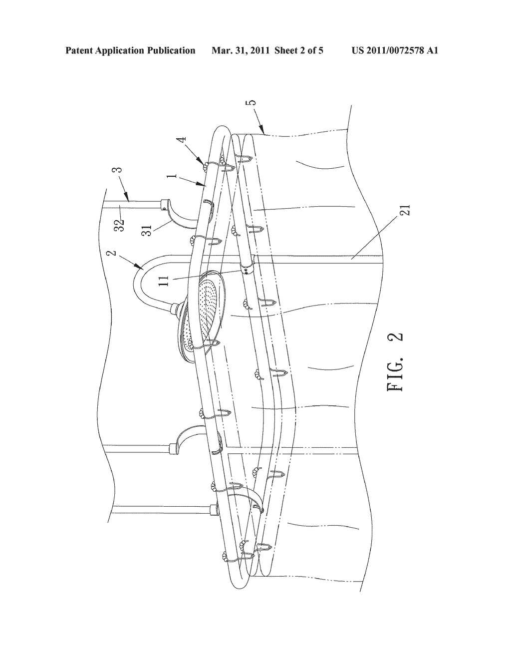 Rod Structure for Shower Curtain - diagram, schematic, and image 03