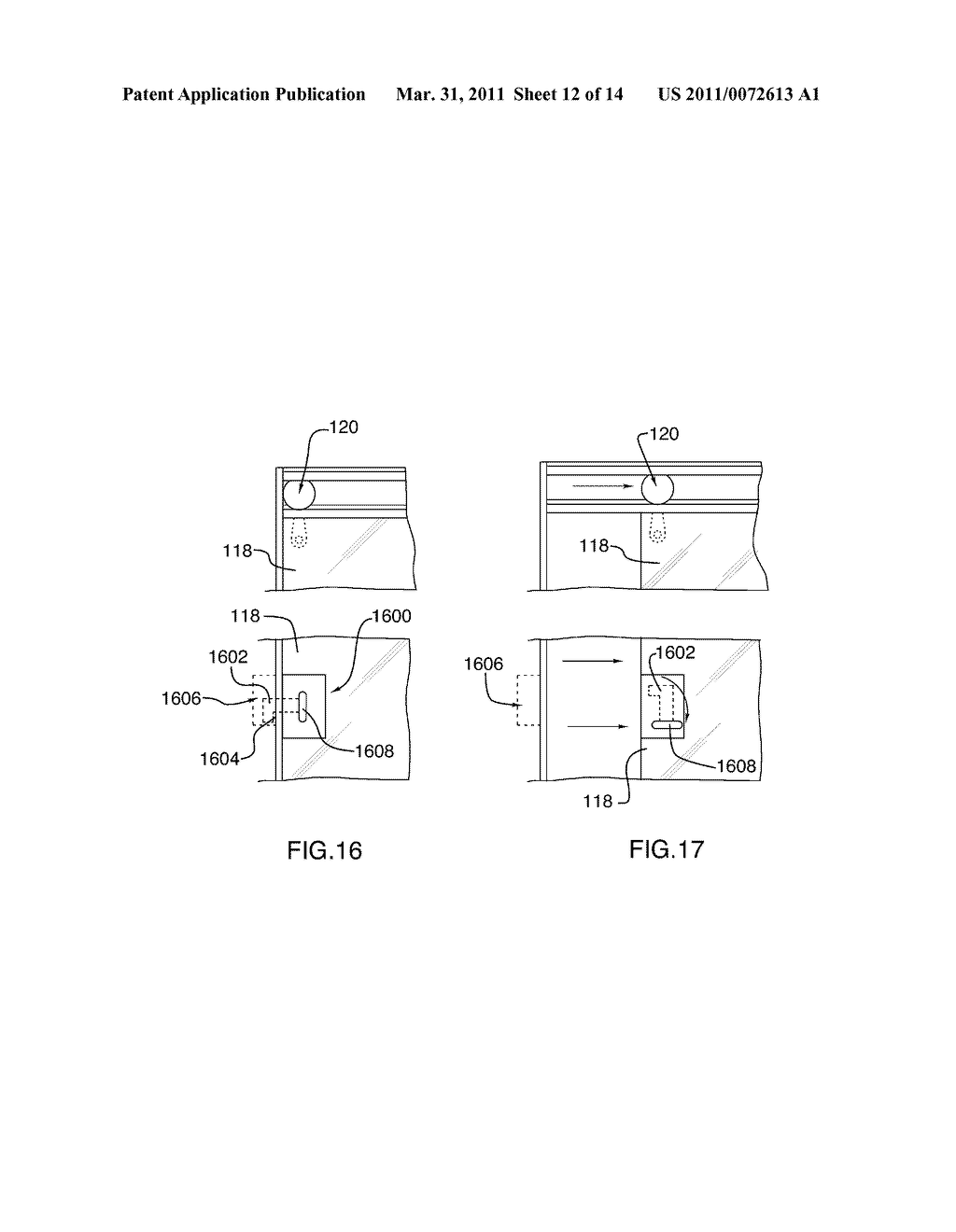 SPRING BIASED ROLLER FOR A SHOWER DOOR OR THE LIKE - diagram, schematic, and image 13