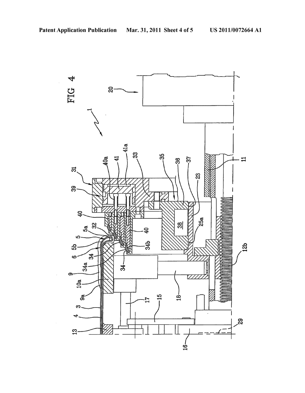 PROCESS AND APPARATUS FOR BUILDING TYRES - diagram, schematic, and image 05