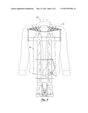 Forced air coat hanger diagram and image