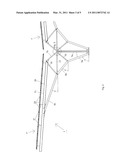 STEEL SUPPORT FRAME FOR A PHOTOVOLTAIC SYSTEM USABLE AS A CARPORT diagram and image