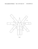 STEEL SUPPORT FRAME FOR A PHOTOVOLTAIC SYSTEM USABLE AS A CARPORT diagram and image