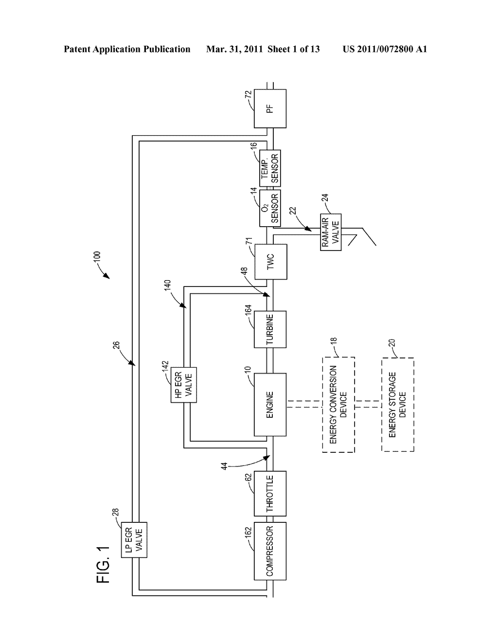 PARTICULATE FILTER REGENERATION IN AN ENGINE - diagram, schematic, and image 02