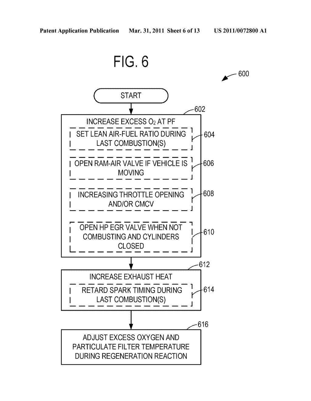 PARTICULATE FILTER REGENERATION IN AN ENGINE - diagram, schematic, and image 07