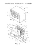 AIRFLOW SPEED DETECTION DEVICE diagram and image