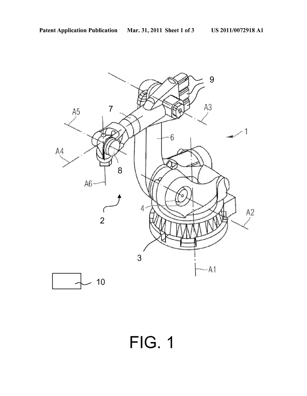 Industrial Robot With A Trailing Stop - diagram, schematic, and image 02