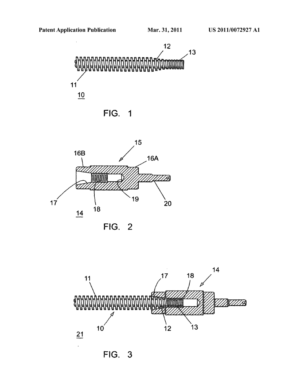 Method and apparatus for attachment of a lead screw to a motor shaft - diagram, schematic, and image 02