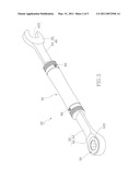 Wrench having detachable wrench head diagram and image