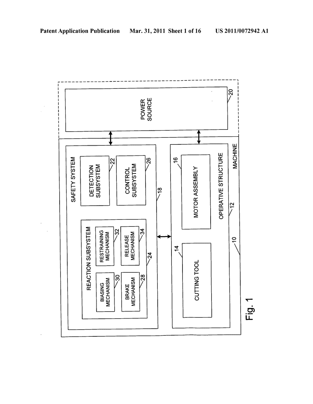 Power equipment with detection and reaction systems - diagram, schematic, and image 05