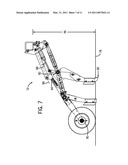 PRESCISION HOE OPENER WITH SWING LINK BETWEEN CYLINDER AND SHANK diagram and image